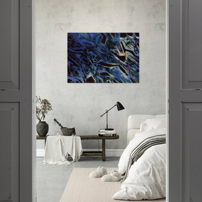 Fishes’ Sanctuary - 1969 - Alfred Manessier Brushed Aluminum Print - 70x100 cm / 28x40 inches | Alfred Manessier Aluminum Print | Alfred Manessier Prints