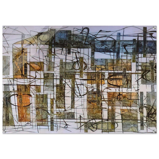 Lookscape - 1952 - Jimmy Ernst Acrylic Print - 70x100 cm / 28x40″ inches