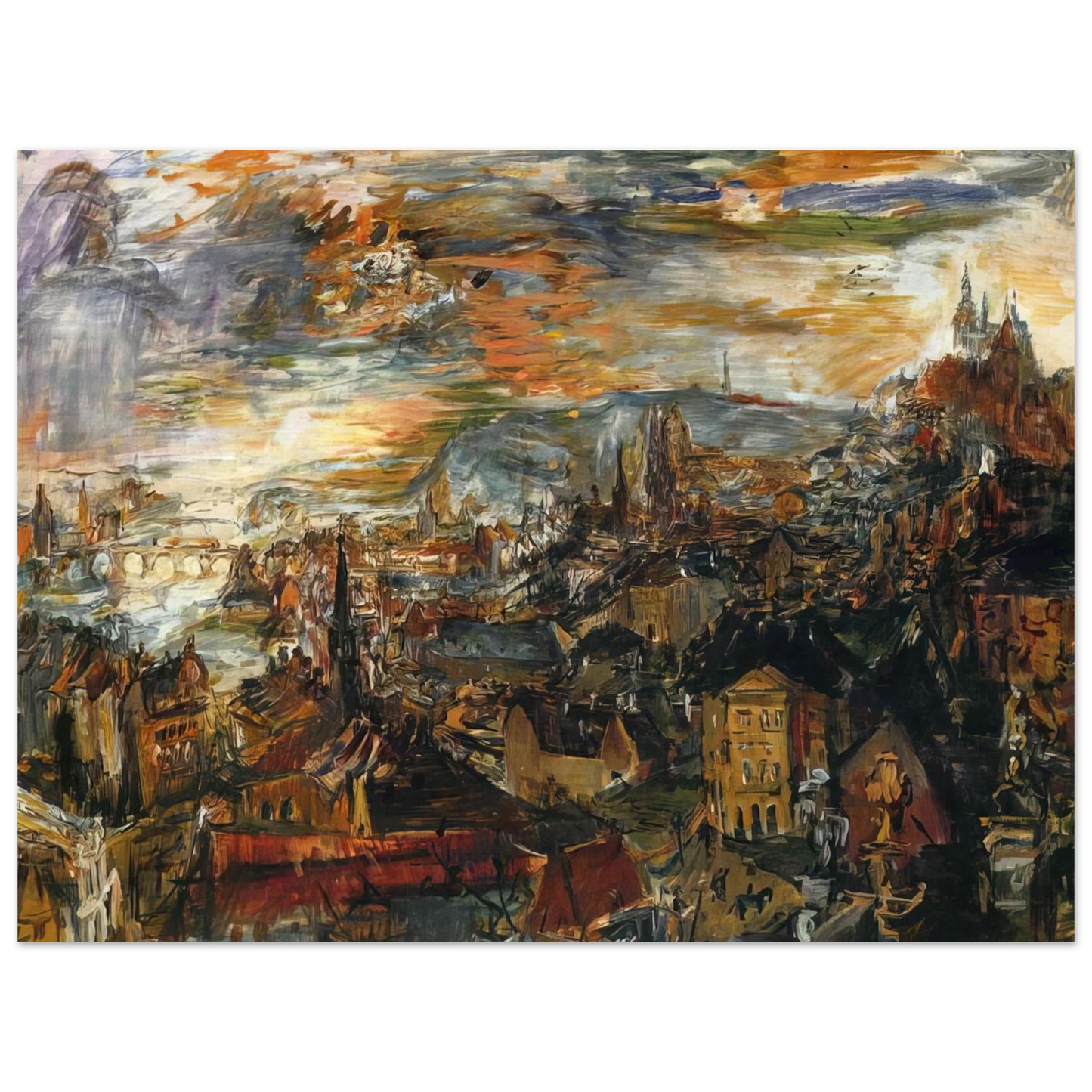 OSKAR KOKOSCHKA - NOT_DETECTED_235890  75x100 cm / 30x40inches Fine Art Poster