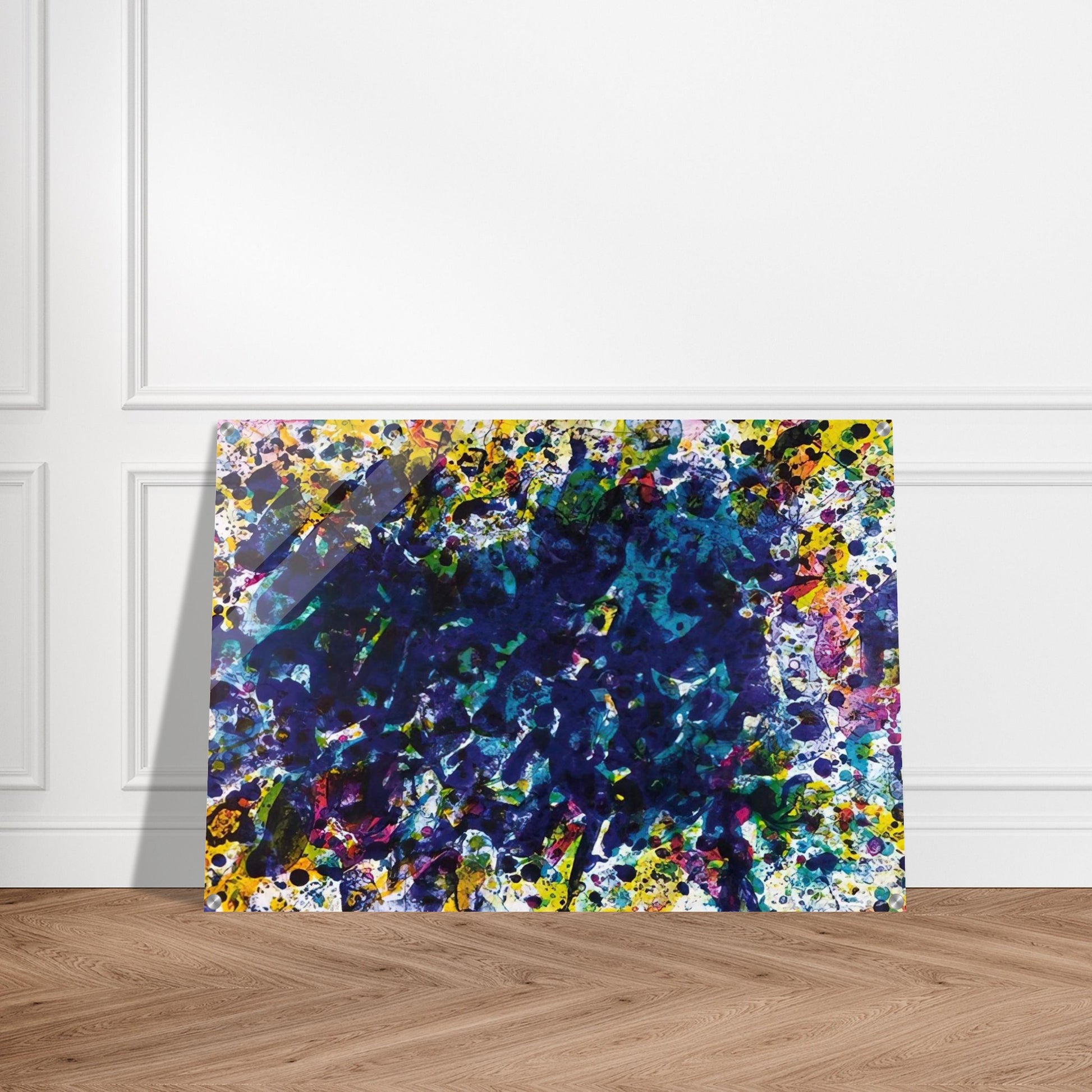 Coral Marine - Sam Francis Acrylic Print - 70x100 cm / 28x40″ inches