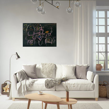 Number 3 - 1948 - Bradley Walker Tomlin Brushed Aluminum Print - 70x100 cm / 28x40 inches | Bradley Walker Tomlin Aluminum Print | Bradley Walker Tomlin Prints
