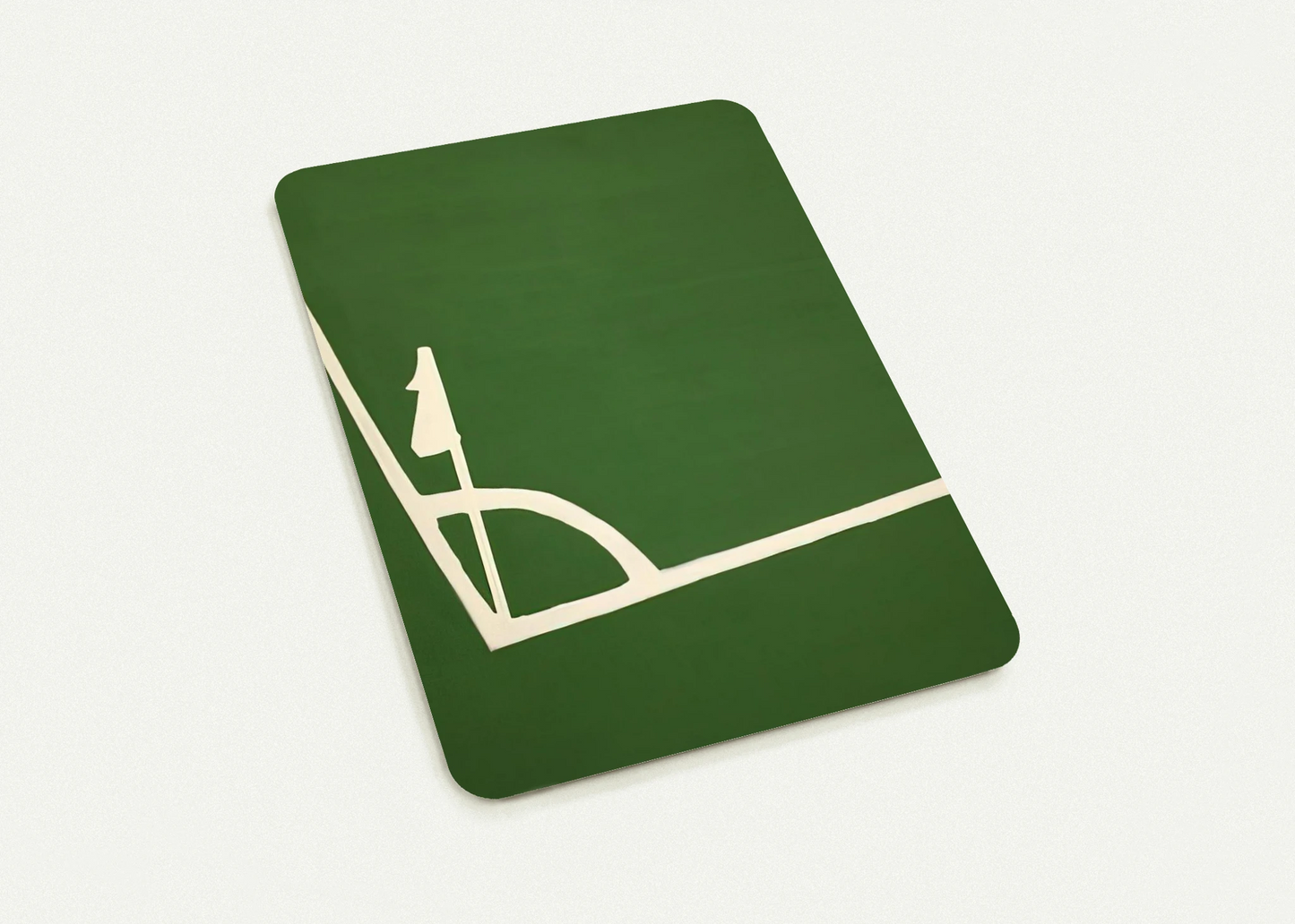 Kalklijnen hoek - 1971 By Raoul De Keyser Pack of 10 Post Cards | Raoul De Keyser Post Cards | A6 (10.5 x 14.8 cm) - 4.1 x 5.8 inches