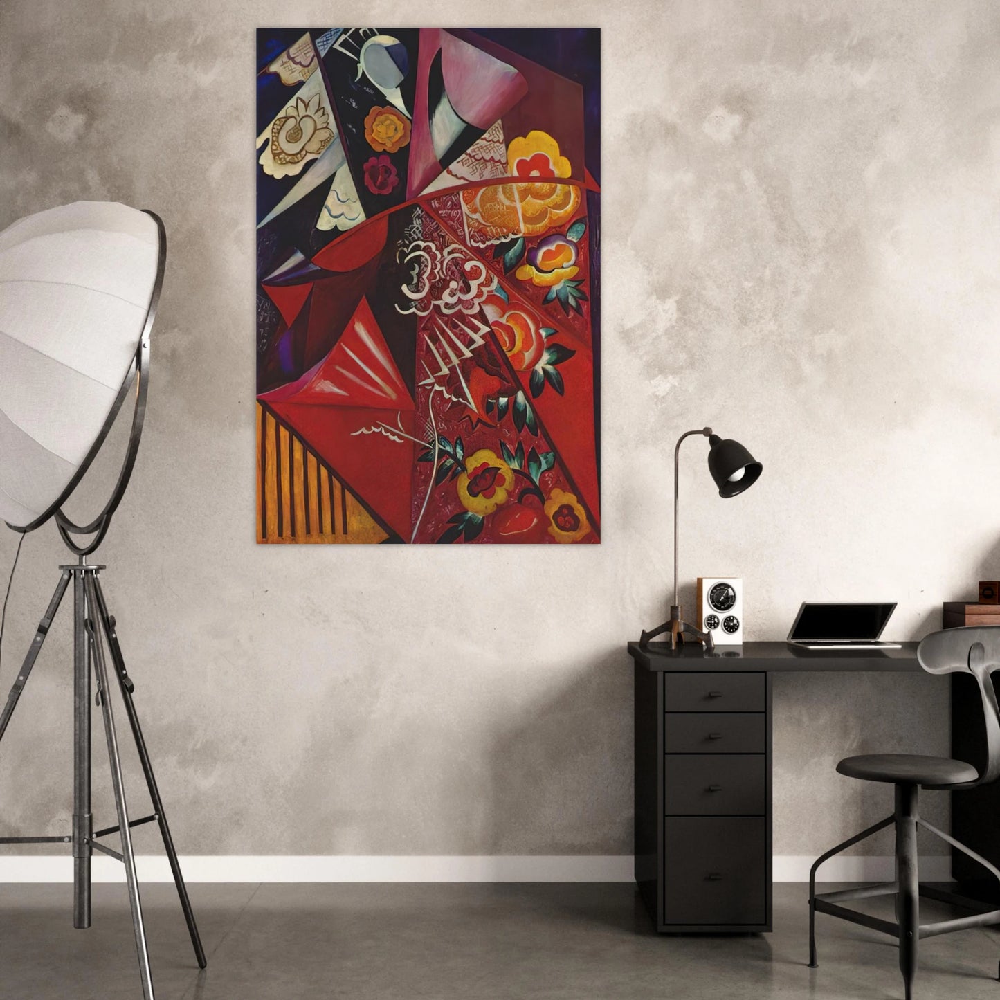 Espagnole - 1914 - Natalia Goncharova Art Prints - 100x150 cm / 40x60″ inches | Natalia Goncharova Poster | Natalia Goncharova Prints