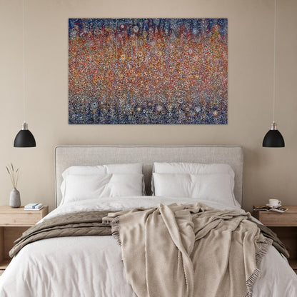 Celebration, Birth - 1976 - Richard Pousette-Dart Art Prints - 100x150 cm / 40x60″ inches | Richard Pousette-Dart Poster | Richard Pousette-Dart Prints