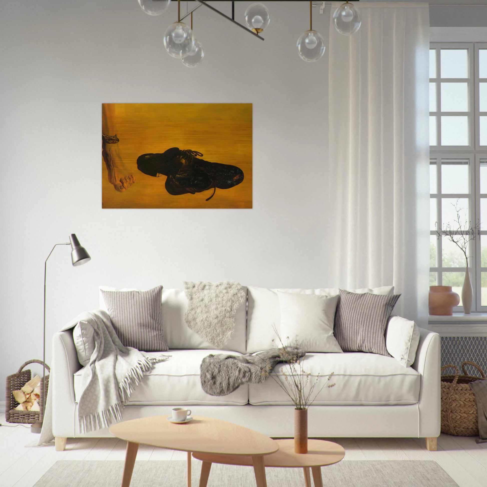 ORIGINAL SIN - Salvador Dali Brushed Aluminum Print - 70x100 cm / 28x40 inches | Salvador Dali Aluminum Print | Salvador Dali Prints