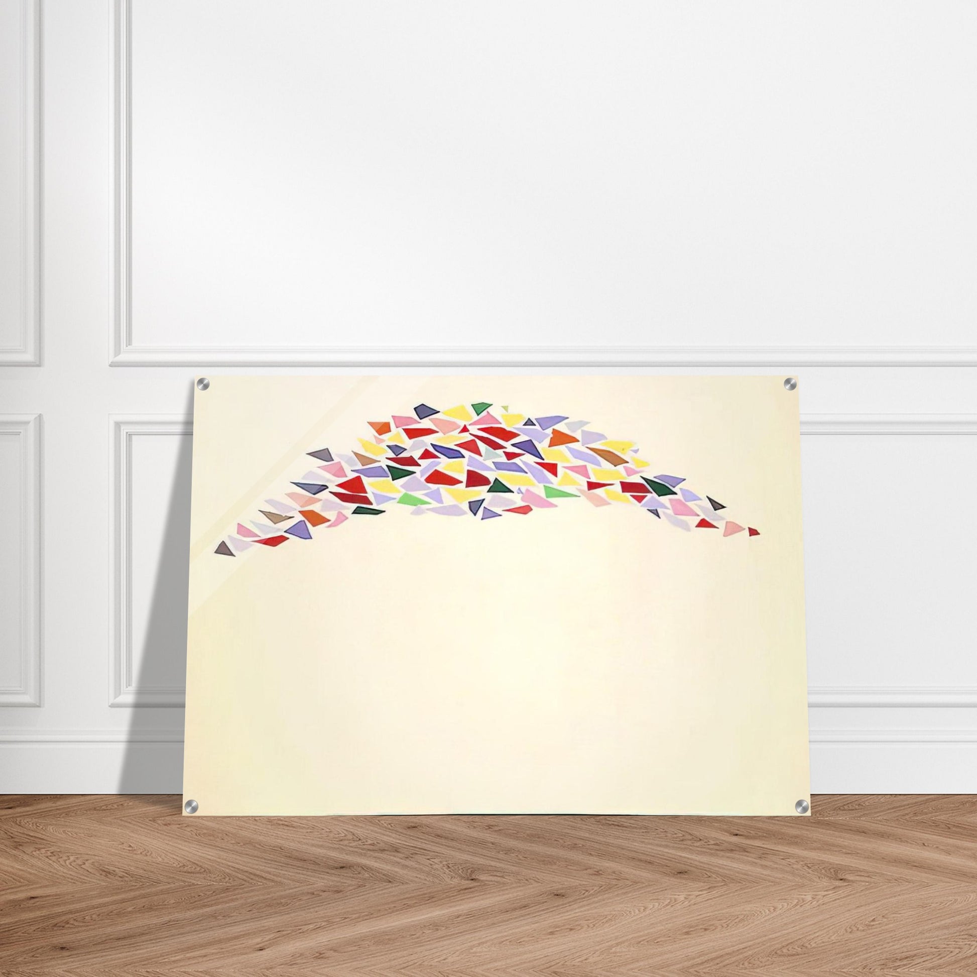 Texas Arch I - Post-Painterly Abstraction - Robert Goodnough Acrylic Print - 70x100 cm / 28x40″ inches