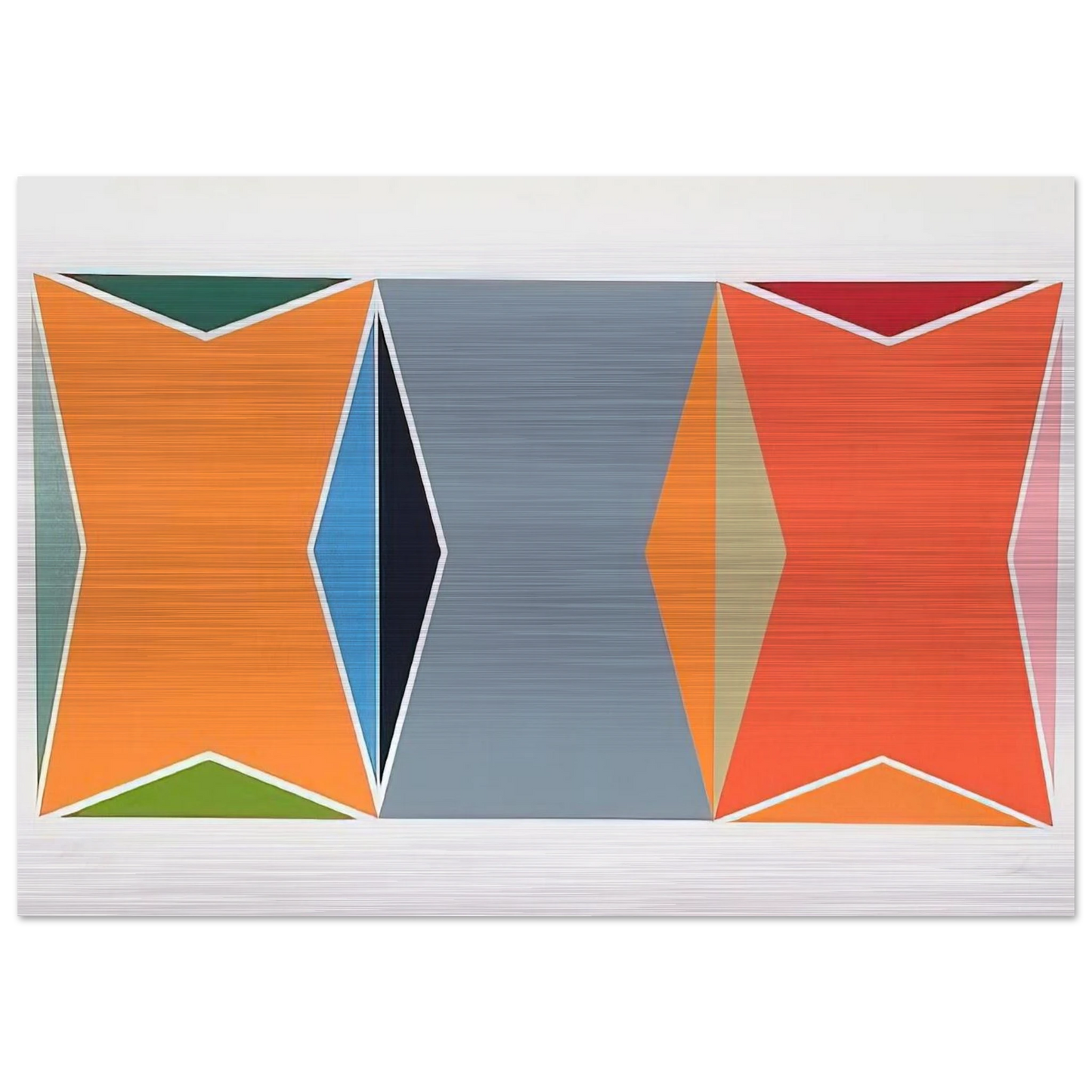 Untitled 1 - 1979 - Larry Zox Brushed Aluminum Print - 70x100 cm / 28x40 inches | Larry Zox Aluminum Print | Larry Zox Prints