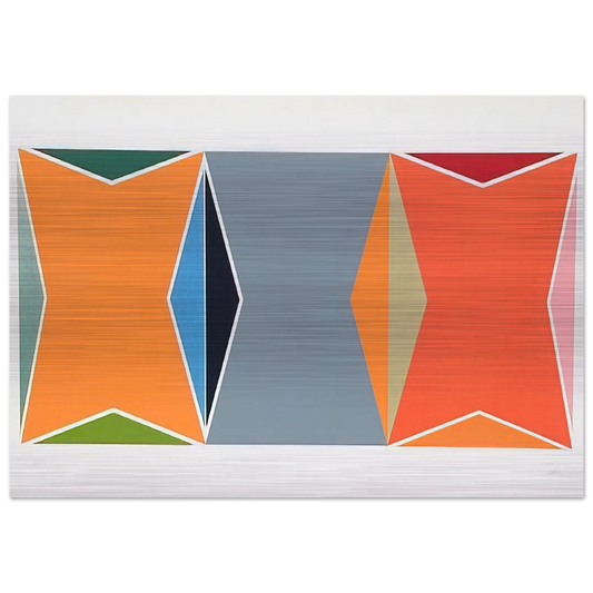 Untitled 1 - 1979 - Larry Zox Brushed Aluminum Print - 70x100 cm / 28x40 inches | Larry Zox Aluminum Print | Larry Zox Prints