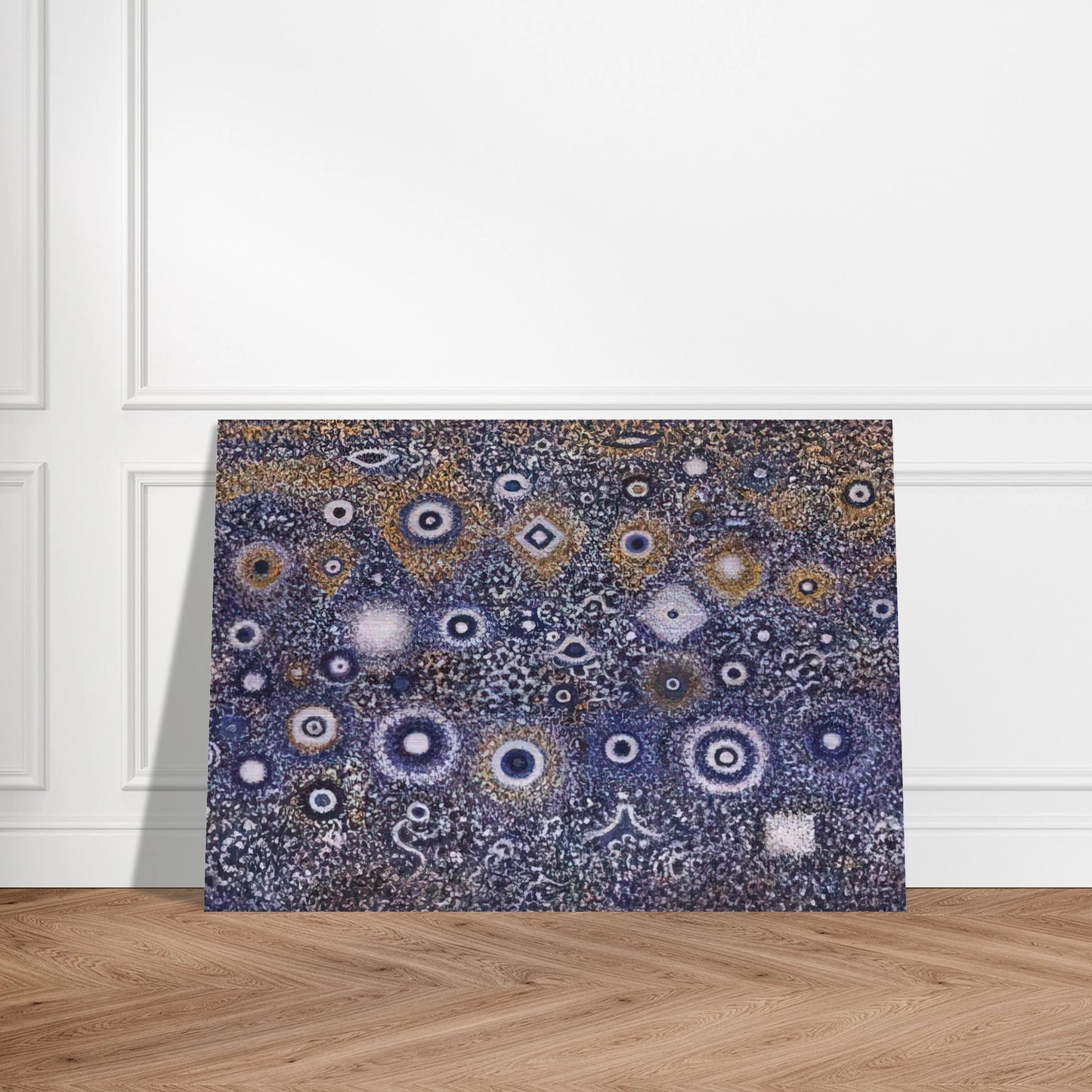 Night Landscape - 1971 - Richard Pousette-Dart Brushed Aluminum Print - 70x100 cm / 28x40 inches | Richard Pousette-Dart Aluminum Print | Richard Pousette-Dart Prints