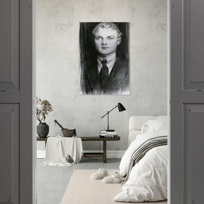 Sir William Hedworth Williamson - John Singer Sargent Brushed Aluminum Print - 70x100 cm / 28x40 inches | John Singer Sargent Aluminum Print | John Singer Sargent Prints