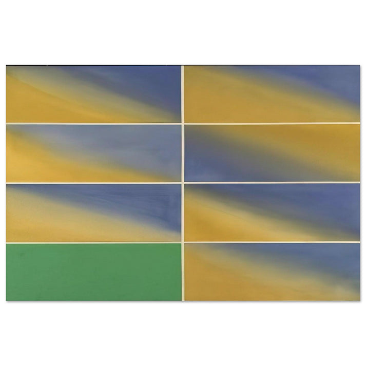 Cambridge Green - 1968 - Mark Lancaster Art Prints - 100x150 cm / 40x60″ inches | Mark Lancaster Poster | Mark Lancaster Prints