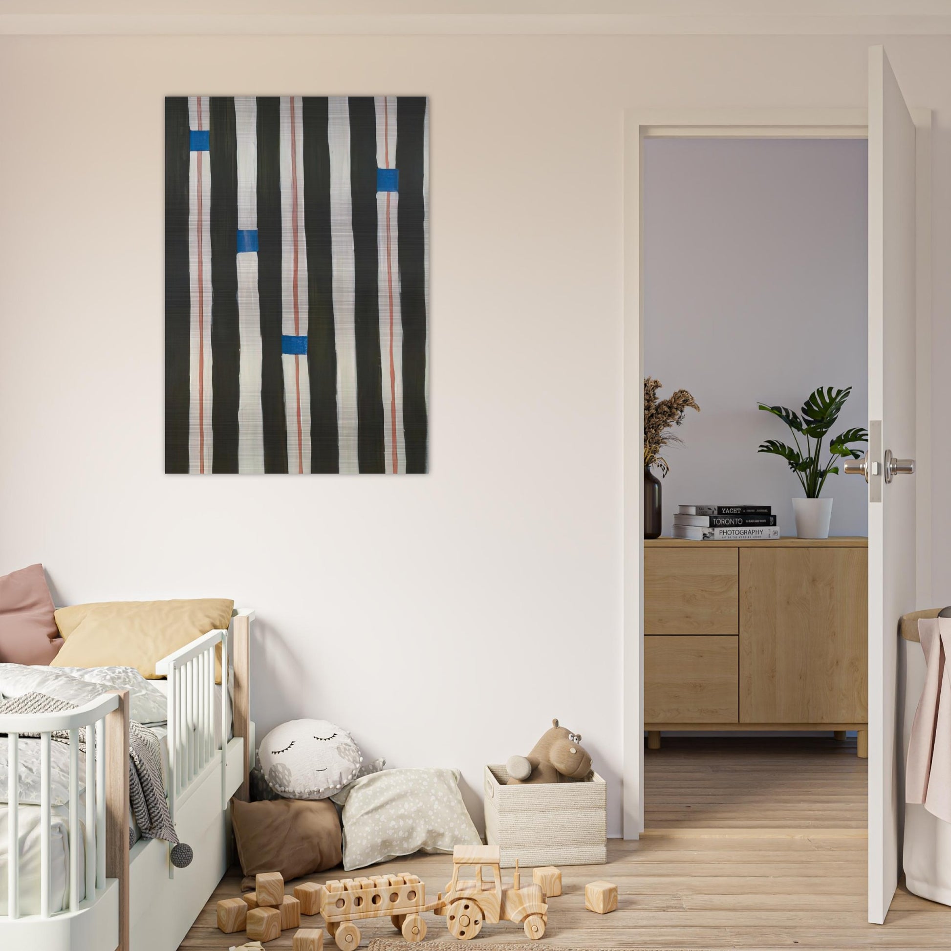 Totem Materia - Abstract Expressionism - Betty Parsons Brushed Aluminum Print - 70x100 cm / 28x40 inches | Betty Parsons Aluminum Print | Betty Parsons Prints