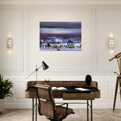 The Ribbon of Extremes - Yves Tanguy Brushed Aluminum Print - 70x100 cm / 28x40 inches | Yves Tanguy Aluminum Print | Yves Tanguy Prints