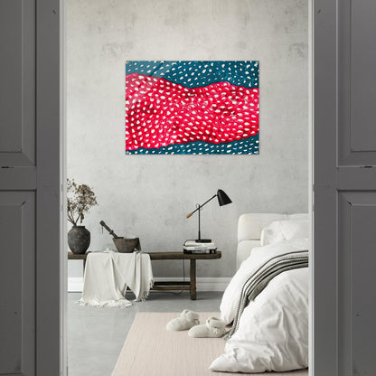 WAVES 1953 - Yayoi Kusama Acrylic Print - 70x100 cm / 28x40″ inches