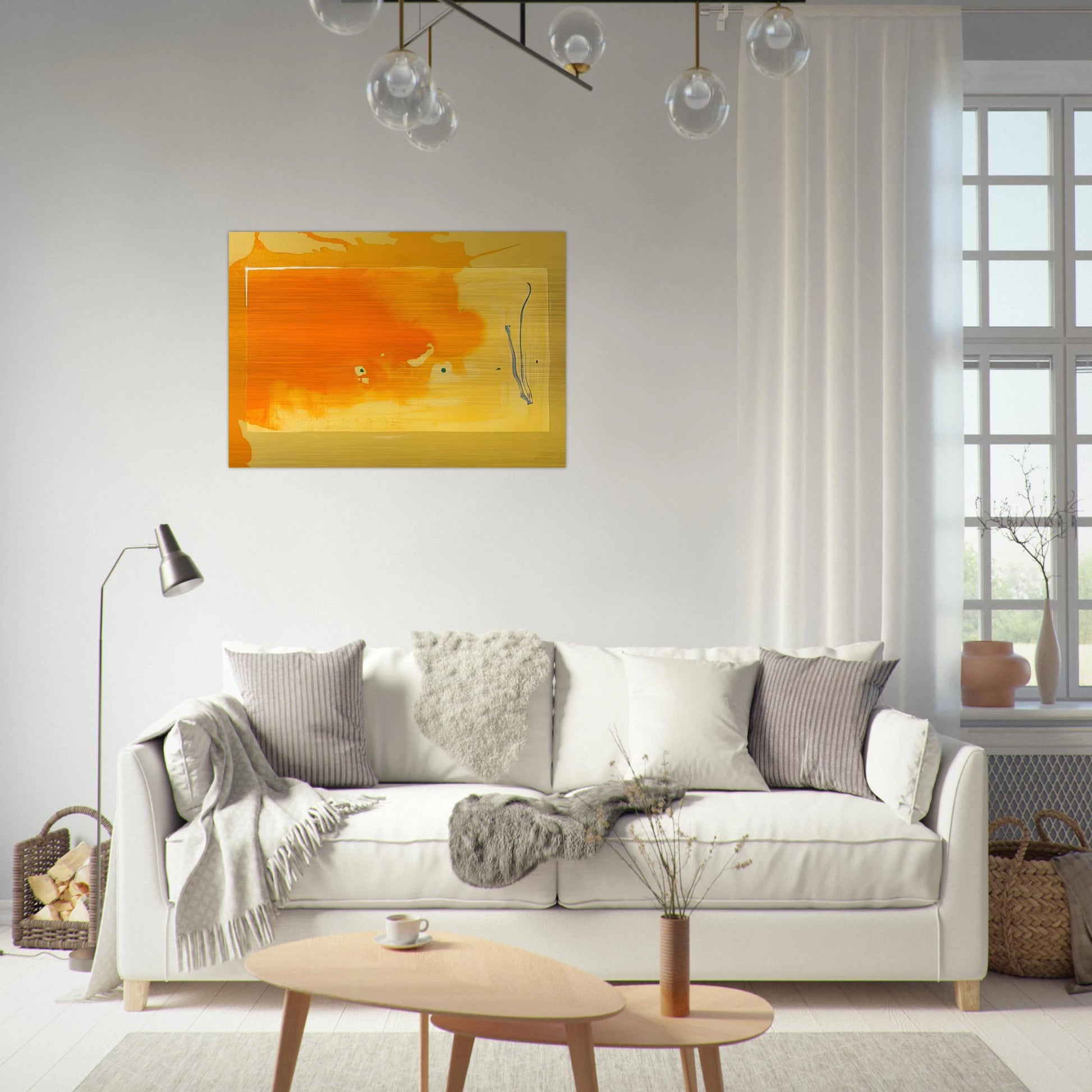 Bilbao - 1998 - Helen Frankenthaler Brushed Aluminum Print - 70x100 cm / 28x40 inches | Helen Frankenthaler Aluminum Print | Helen Frankenthaler Prints