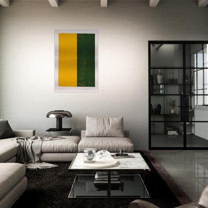 Canto X - Barnett Newman Brushed Aluminum Print - 70x100 cm / 28x40 inches | Barnett Newman Aluminum Print | Barnett Newman Prints