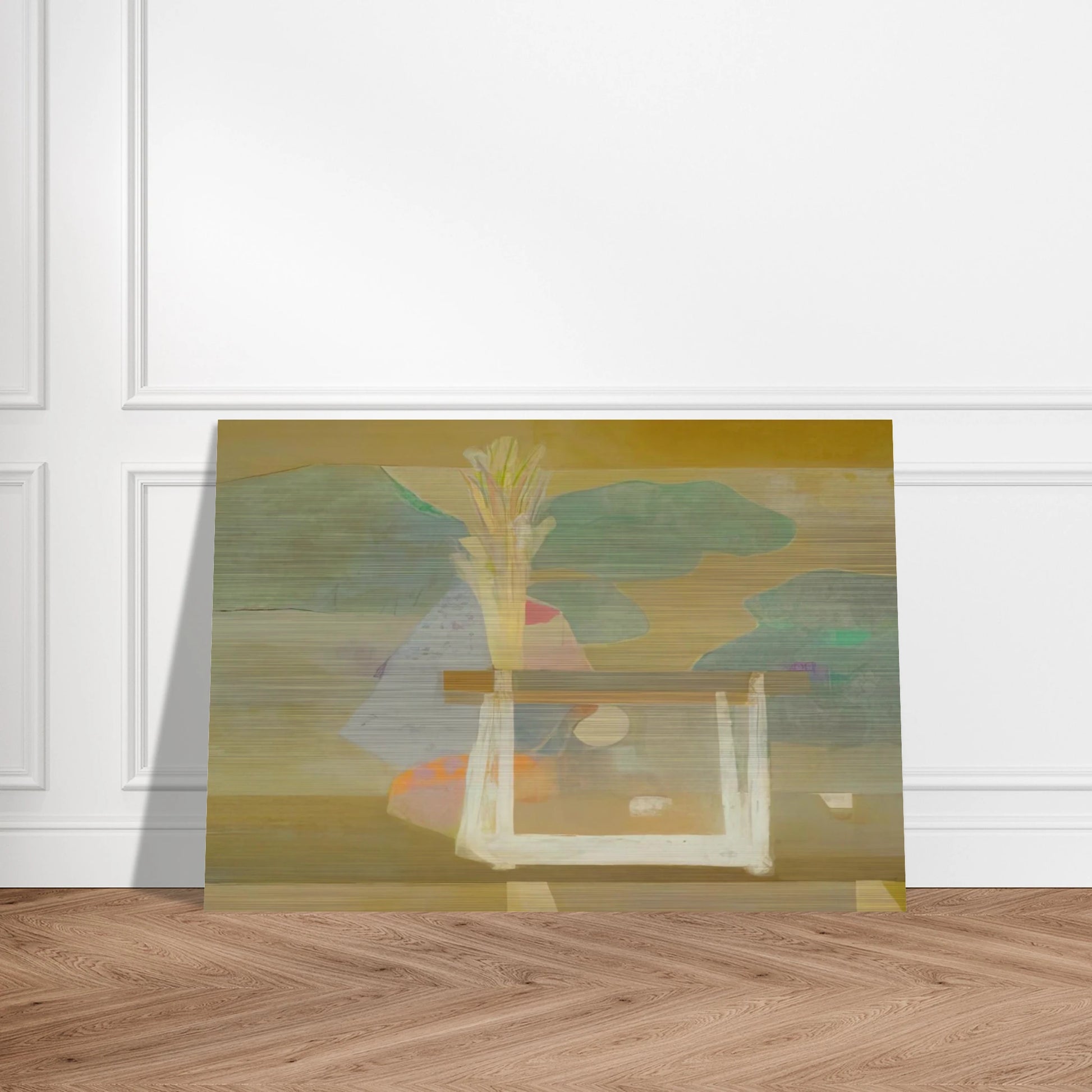 A Well - 1966 - Kenzo Okada Brushed Aluminum Print - 70x100 cm / 28x40 inches | Kenzo Okada Aluminum Print | Kenzo Okada Prints