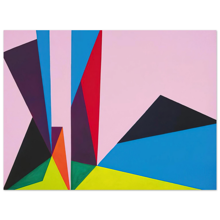 Lorser Feitelson - Magical Space Forms - 1948  75x100 cm / 30x40inches Fine Art Poster