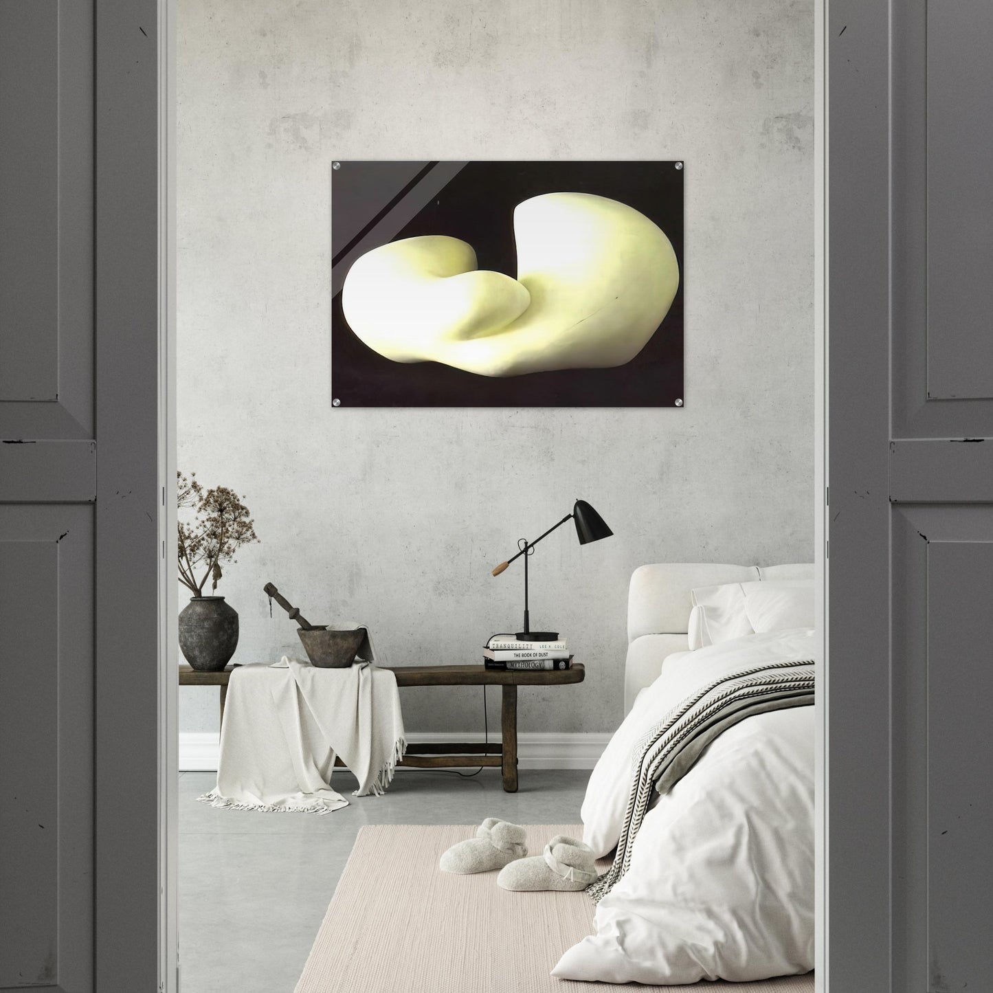 Human Concretion - Jean Arp Acrylic Print - 70x100 cm / 28x40″ inches