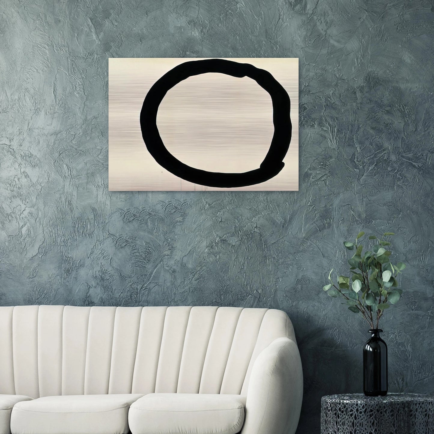Work - 1965 - Jiro Yoshihara Brushed Aluminum Print - 70x100 cm / 28x40 inches | Jiro Yoshihara Aluminum Print | Jiro Yoshihara Prints