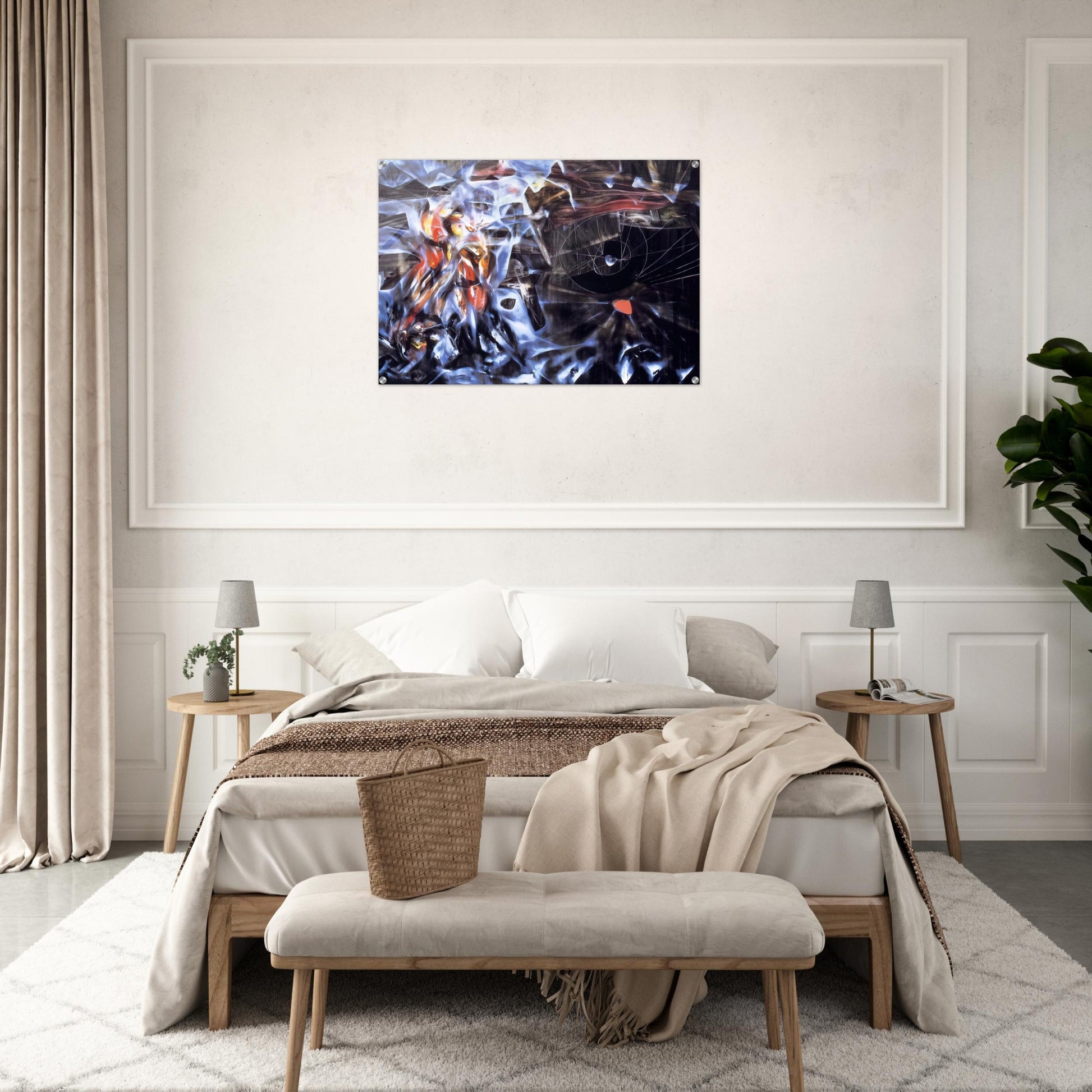 DISASTERS OF MYSTICISM - Roberto Matta Acrylic Print - 70x100 cm / 28x40″ inches