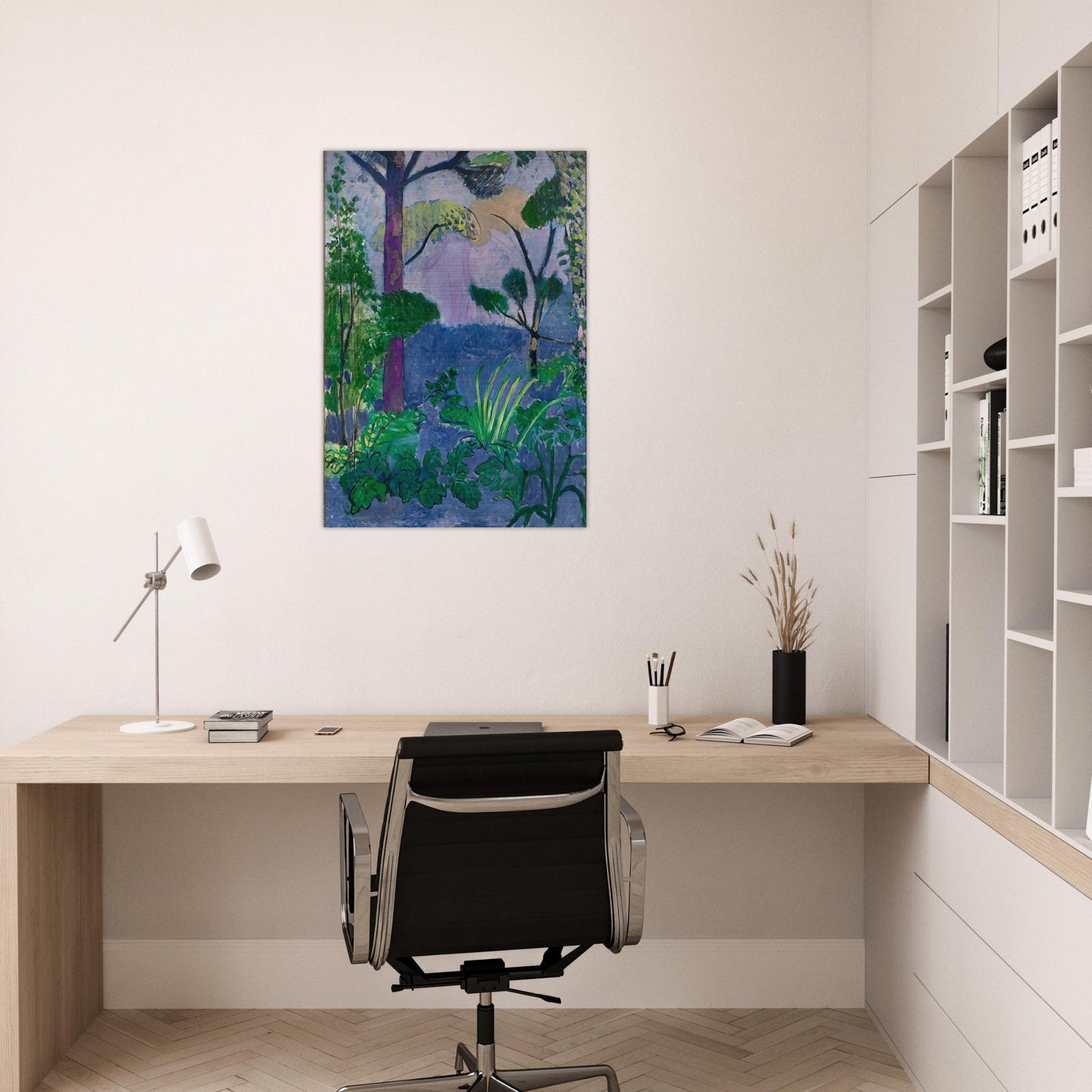 ACANTHUS MOROCCAN LANDSCAPE 1912 - Henri Matisse Brushed Aluminum Print - 70x100 cm / 28x40 inches | Henri Matisse Aluminum Print | Henri Matisse Prints