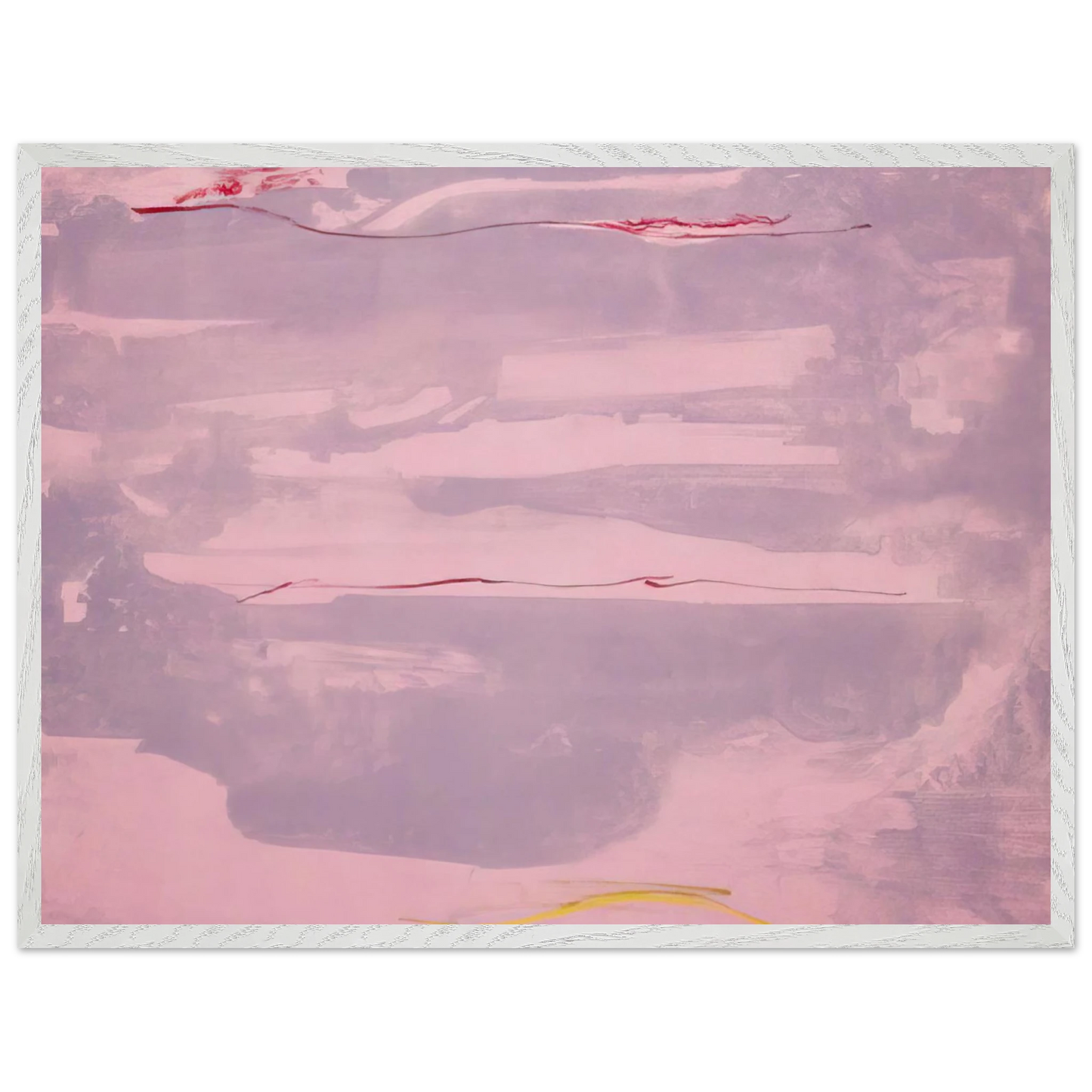 Helen Frankenthaler - Dream Walk - 1977 Wall art - A2 (42 x 59.4  cm) - Premium Wooden Framed Poster With Fine Art Paper-canvas - Wood frame