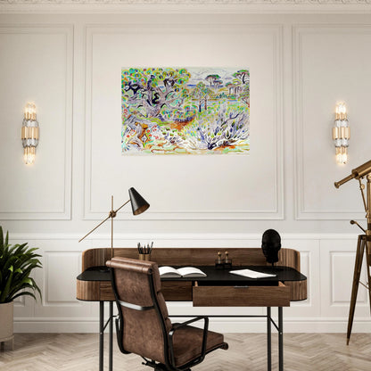Walter Anderson - Walter Anderson Brushed Aluminum Print - 70x100 cm / 28x40 inches | Walter Anderson Aluminum Print | Walter Anderson Prints
