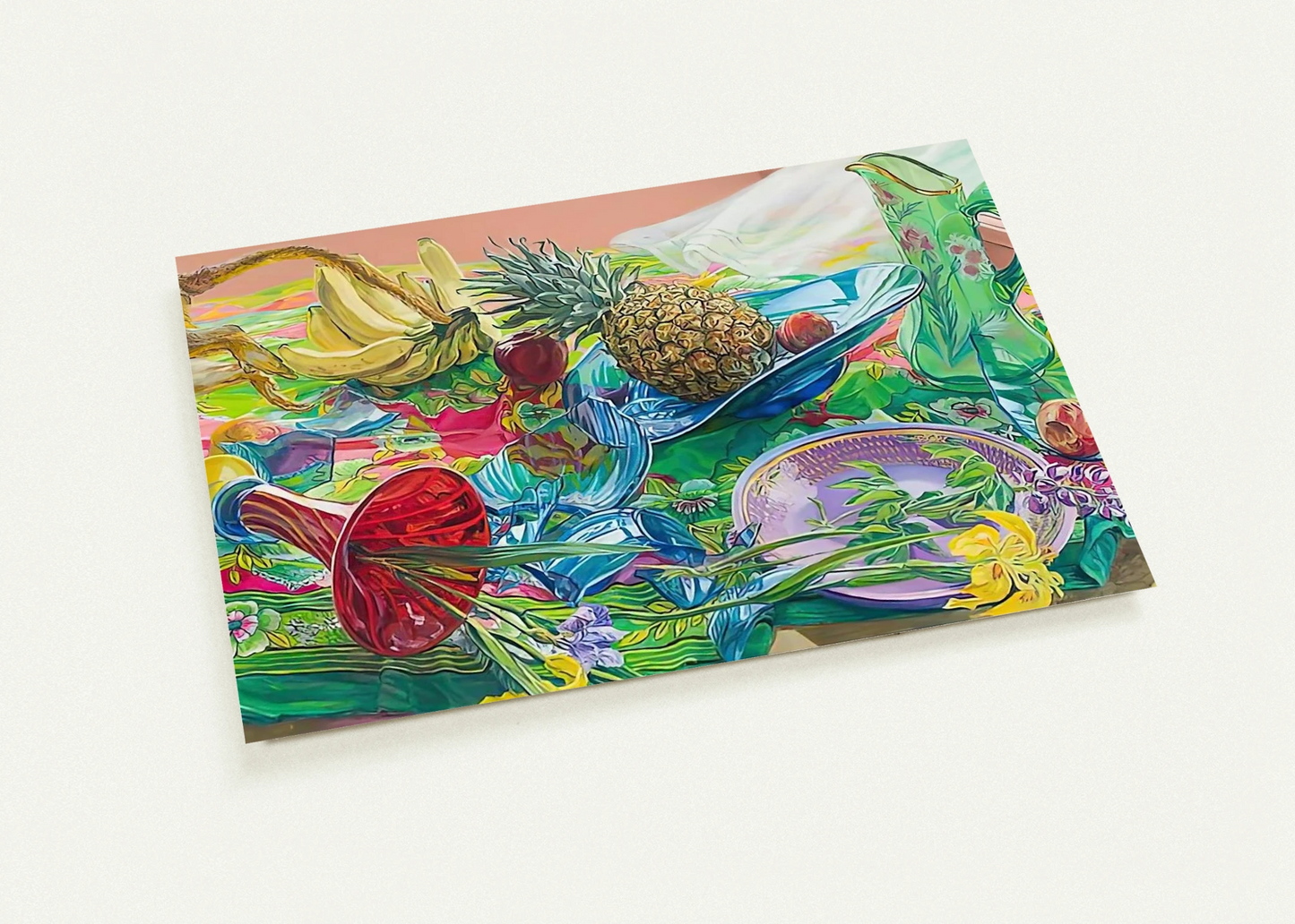 MONKEY BUSINESS 2005 By Janet Fish Pack of 10 Post Cards | Janet Fish Post Cards | A6 (10.5 x 14.8 cm) - 4.1 x 5.8 inches