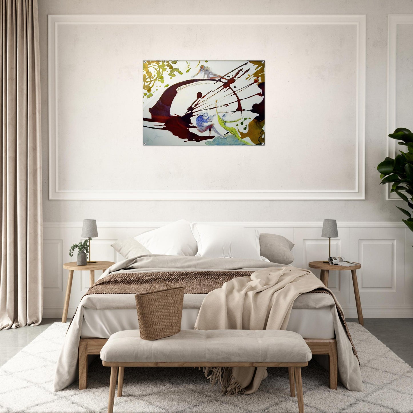 IN PRINCIPIODEUS CREAVIT 1964 - Salvador Dali Acrylic Print - 70x100 cm / 28x40″ inches