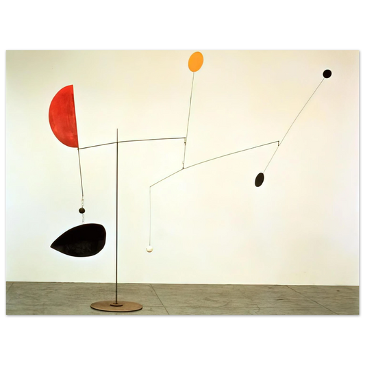 Alexander Calder - STEEL FISH 1934 Fine Art Poster