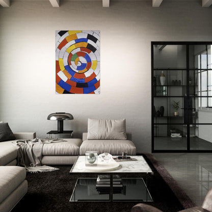 SPIRAL 1970 - Alexander Calder Brushed Aluminum Print - 70x100 cm / 28x40 inches | Alexander Calder Aluminum Print | Alexander Calder Prints