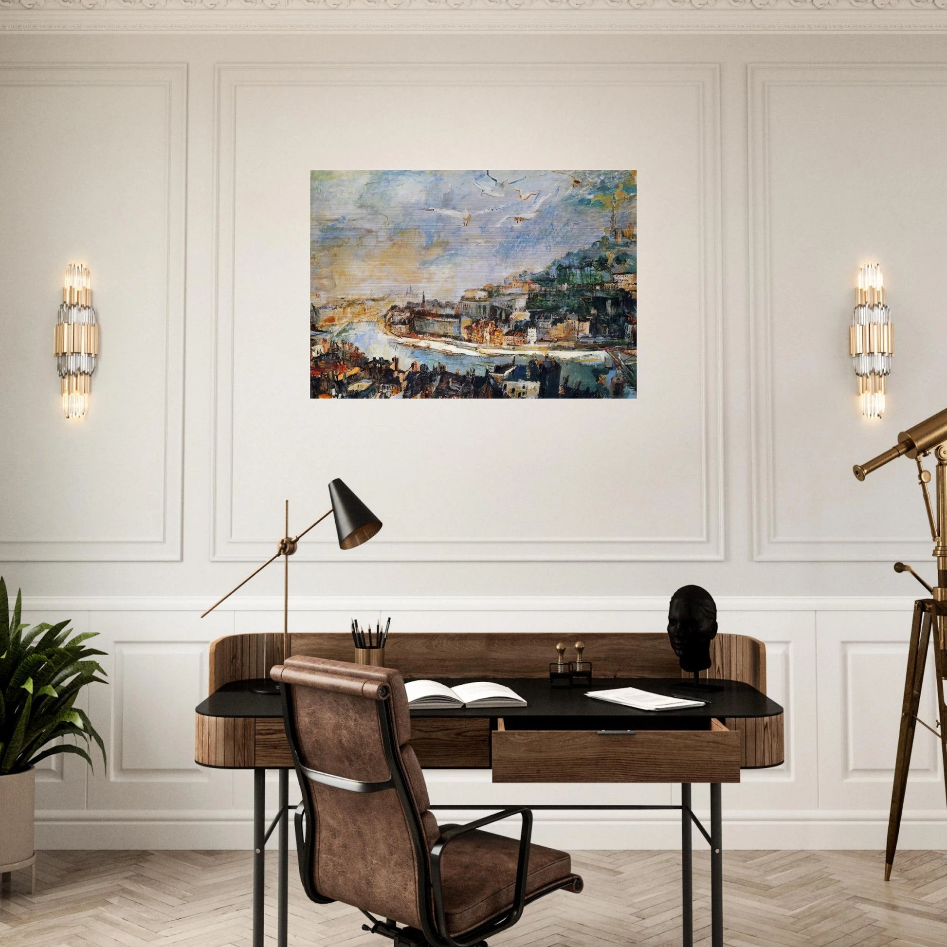 NOT_DETECTED_235882 - OSKAR KOKOSCHKA Brushed Aluminum Print - 70x100 cm / 28x40 inches | OSKAR KOKOSCHKA Aluminum Print | OSKAR KOKOSCHKA Prints
