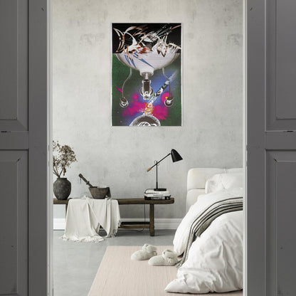 Where the Water Goes - James Rosenquist Brushed Aluminum Print - 70x100 cm / 28x40 inches | James Rosenquist Aluminum Print | James Rosenquist Prints