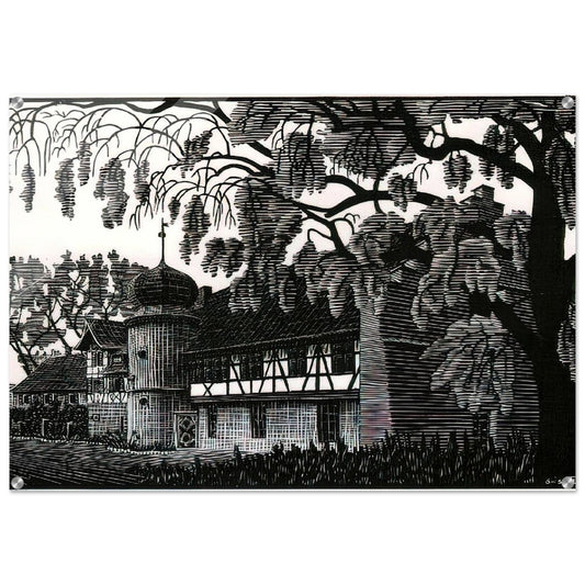 ESCHER (12) - MC Escher Acrylic Print - 70x100 cm / 28x40″ inches | MC Escher Wall Art | MC Escher Prints