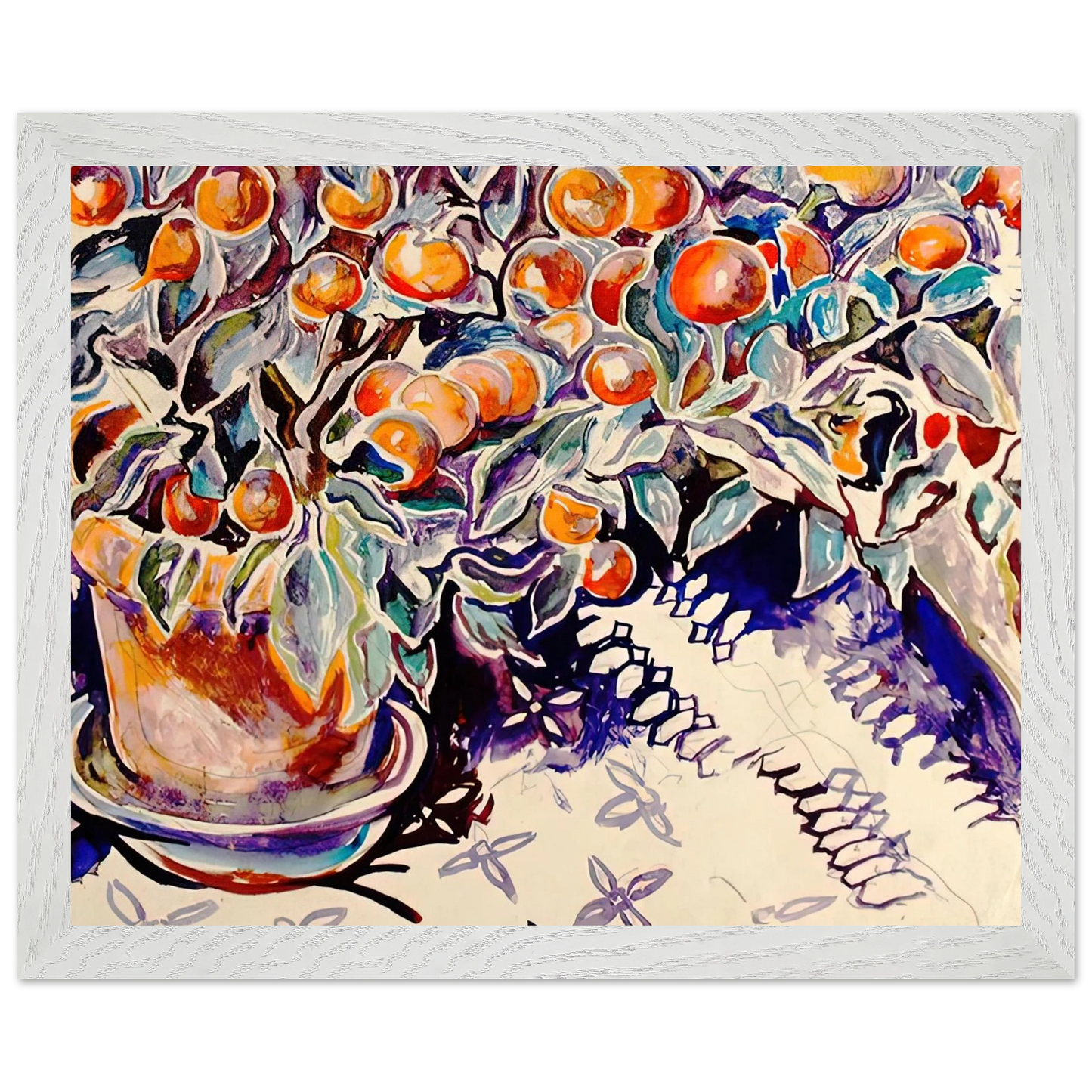 Walter Inglis Anderson - Walter Anderson Wall art - 40x50 cm / 16x20 inches - Premium Wooden Framed Poster With Fine Art Paper-canvas - Black frame