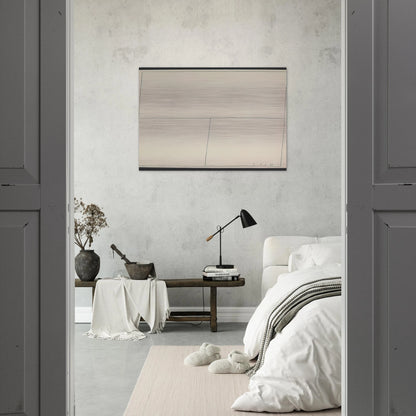 Twentieth Century Ikon Series 8.8.67 I - 1967 - Bob Law Brushed Aluminum Print - 70x100 cm / 28x40 inches | Bob Law Aluminum Print | Bob Law Prints