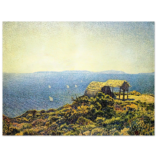 Theo van Rysselberghe - LEVANT ISLE  75x100 cm / 30x40inches Fine Art Poster