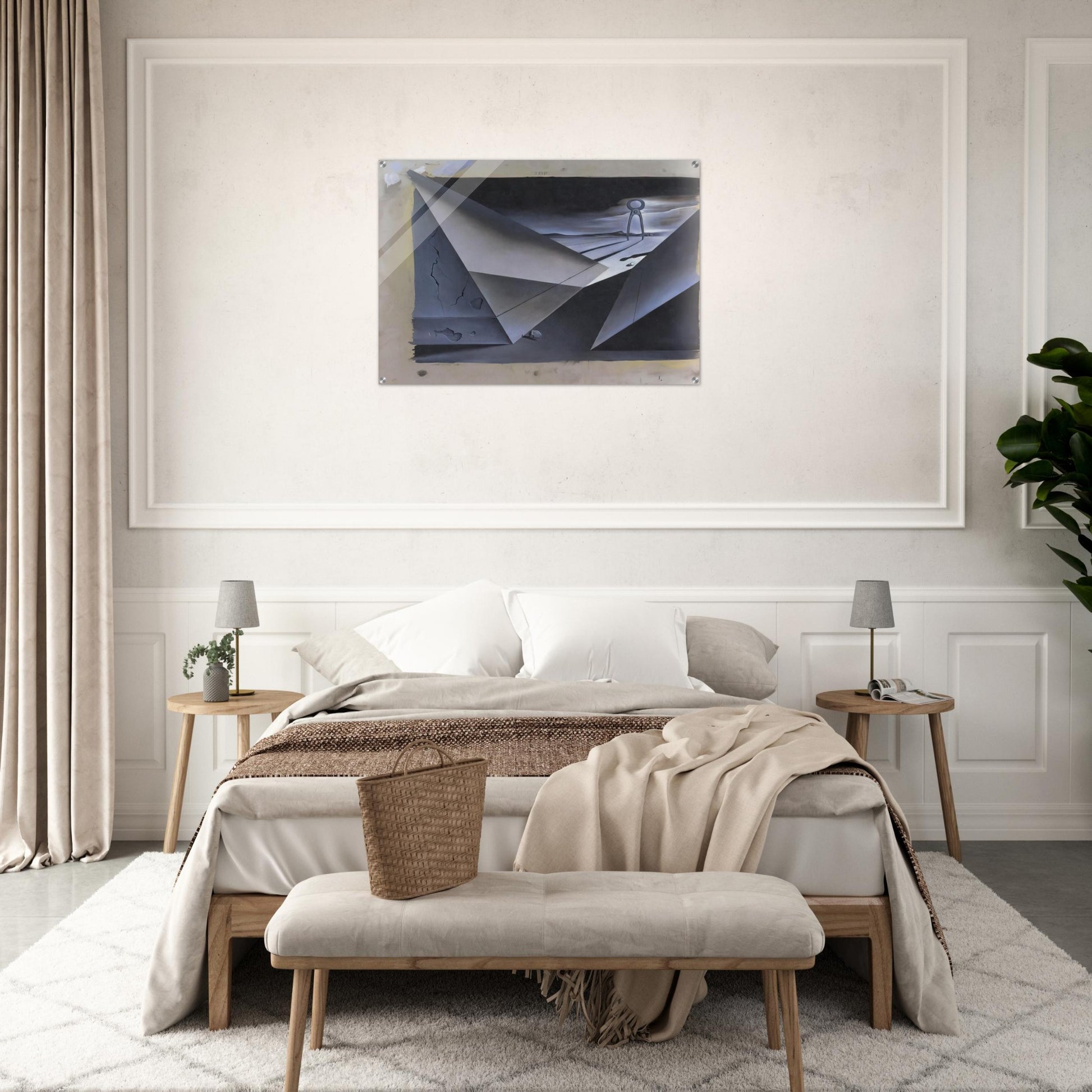 DESIGN FOR THE FILM SPELLBOUND 2 - Salvador Dali Acrylic Print - 70x100 cm / 28x40″ inches