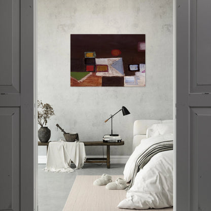 Untitled - 1948 - Victor Pasmore Brushed Aluminum Print - 70x100 cm / 28x40 inches | Victor Pasmore Aluminum Print | Victor Pasmore Prints