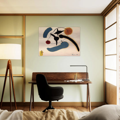 Untitled - 1932 - John Ferren Brushed Aluminum Print - 70x100 cm / 28x40 inches | John Ferren Aluminum Print | John Ferren Prints