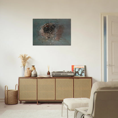 Composition - 1948 - Wols Brushed Aluminum Print - 70x100 cm / 28x40 inches | Wols Aluminum Print | Wols Prints