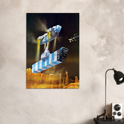 Chris Foss - Chris Foss Brushed Aluminum Print - 70x100 cm / 28x40 inches | Chris Foss Aluminum Print | Chris Foss Prints