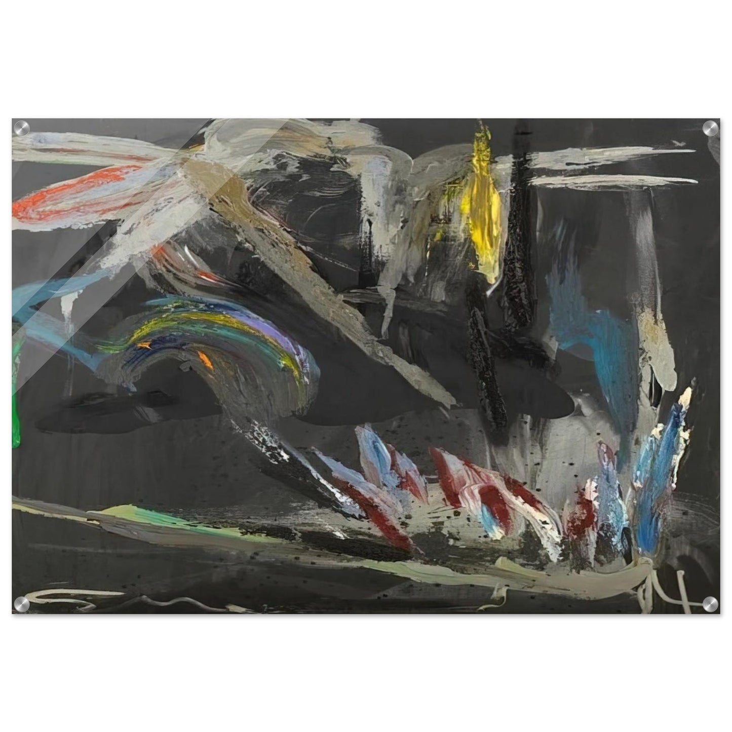 Take That Back Black #282 - 1984 - Stephen Mueller Acrylic Print - 70x100 cm / 28x40″ inches | Stephen Mueller Wall Art | Stephen Mueller Prints