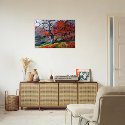 Echo Rock - 1905 - Armand Guillaumin Brushed Aluminum Print - 70x100 cm / 28x40 inches | Armand Guillaumin Aluminum Print | Armand Guillaumin Prints
