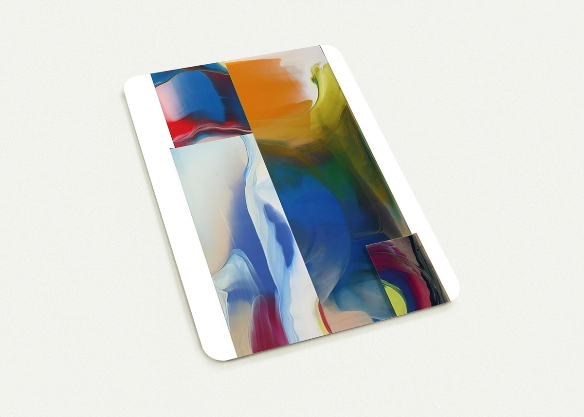 Lot and Square By Sam Gilliam Pack of 10 Post Cards | Sam Gilliam Post Cards | A6 (10.5 x 14.8 cm) - 4.1 x 5.8 inches