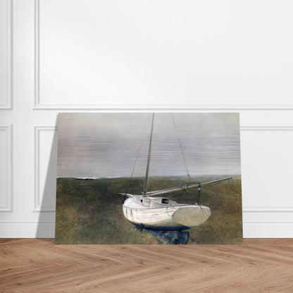 BELOW DOVER 1950 - Andrew Wyeth Brushed Aluminum Print - 70x100 cm / 28x40 inches | Andrew Wyeth Aluminum Print | Andrew Wyeth Prints