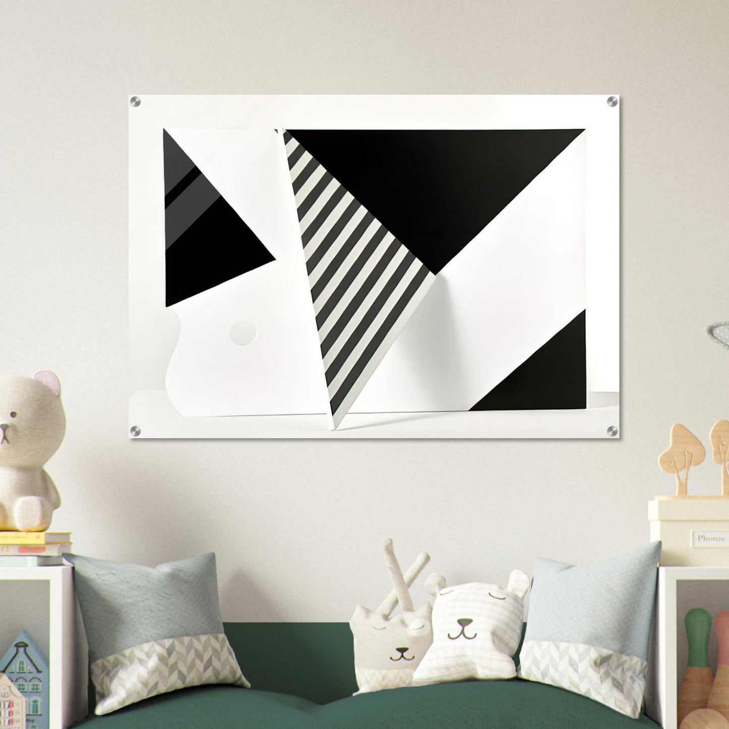 Untitled - 2009 - Omar Rayo Acrylic Print - 70x100 cm / 28x40″ inches | Omar Rayo Wall Art | Omar Rayo Prints