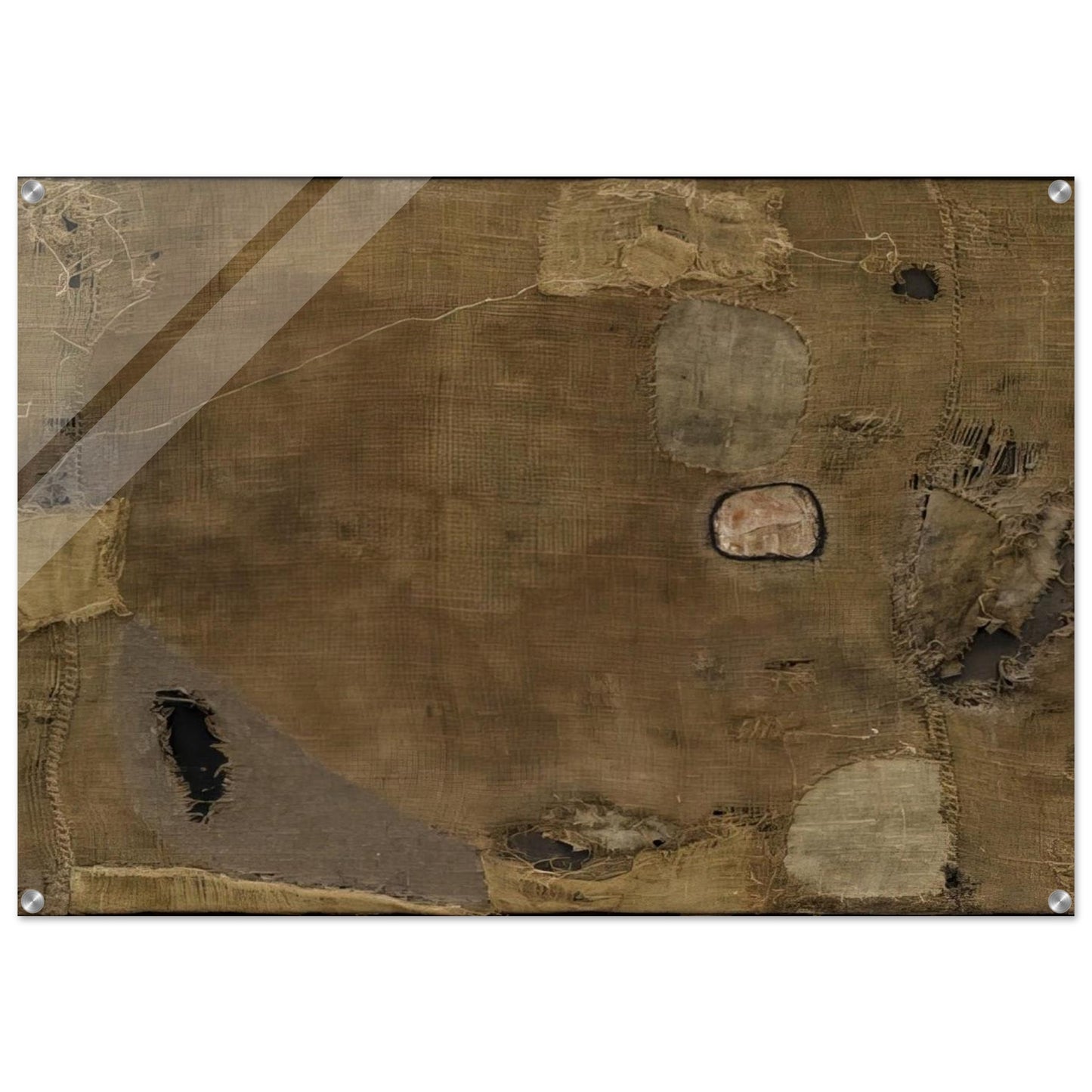 Sackcloth - 1953 - Alberto Burri Acrylic Print - 70x100 cm / 28x40″ inches