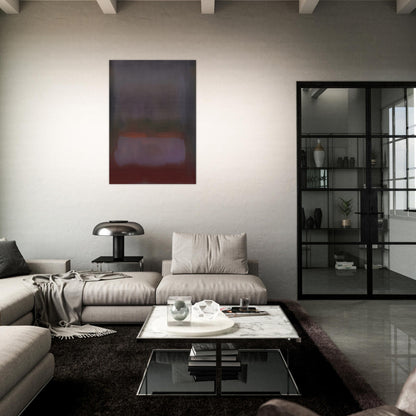 UNTITLED 1967 - Esteban Vicente Brushed Aluminum Print - 70x100 cm / 28x40 inches | Esteban Vicente Aluminum Print | Esteban Vicente Prints